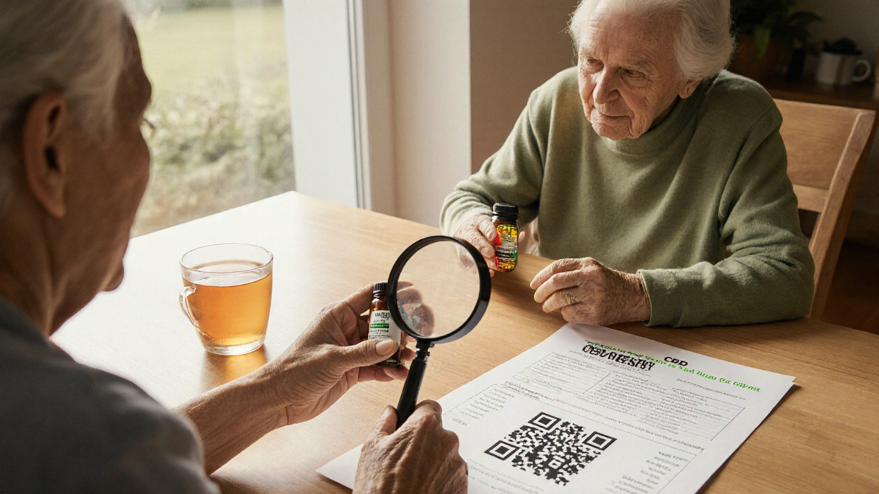 Sind CBD-Gummibärchen sicher für Senioren?