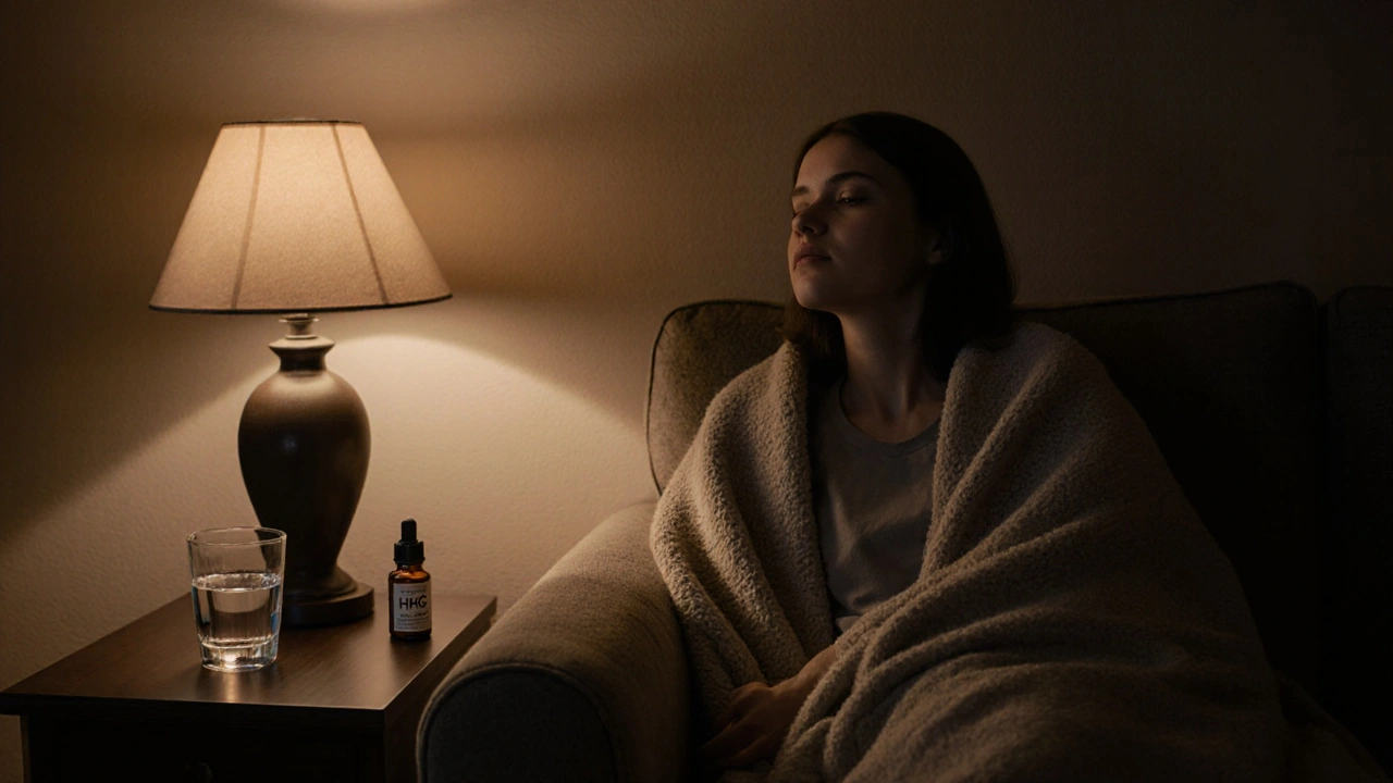 Was fühlt sich an, wenn man hoch auf HHC ist?