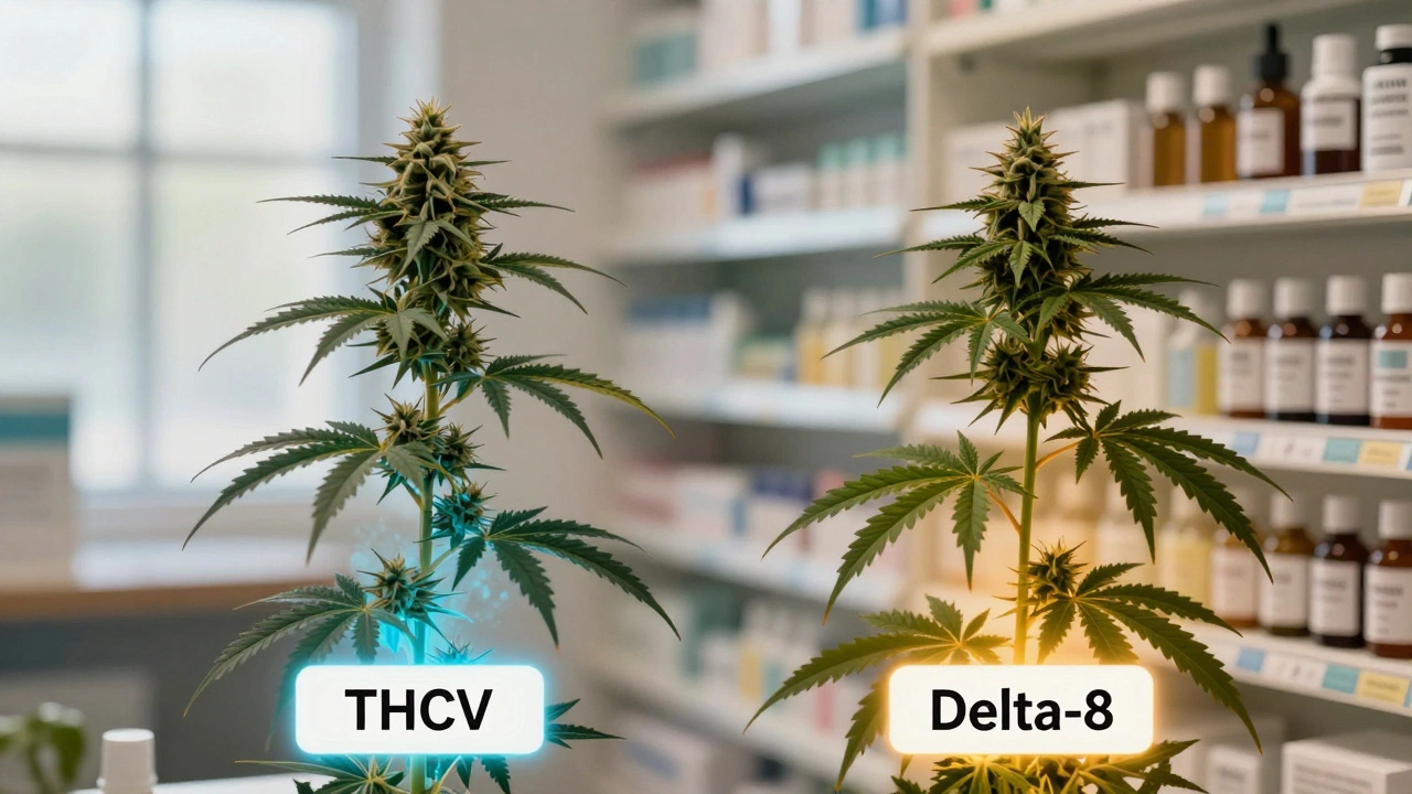 Was ist THCV im Vergleich zu Delta-8? - Unterschiede, Wirkungen und Anwendungen