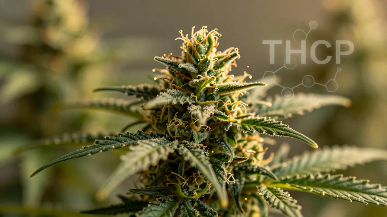 Wie hoch ist der Anteil von THCP in Cannabis?