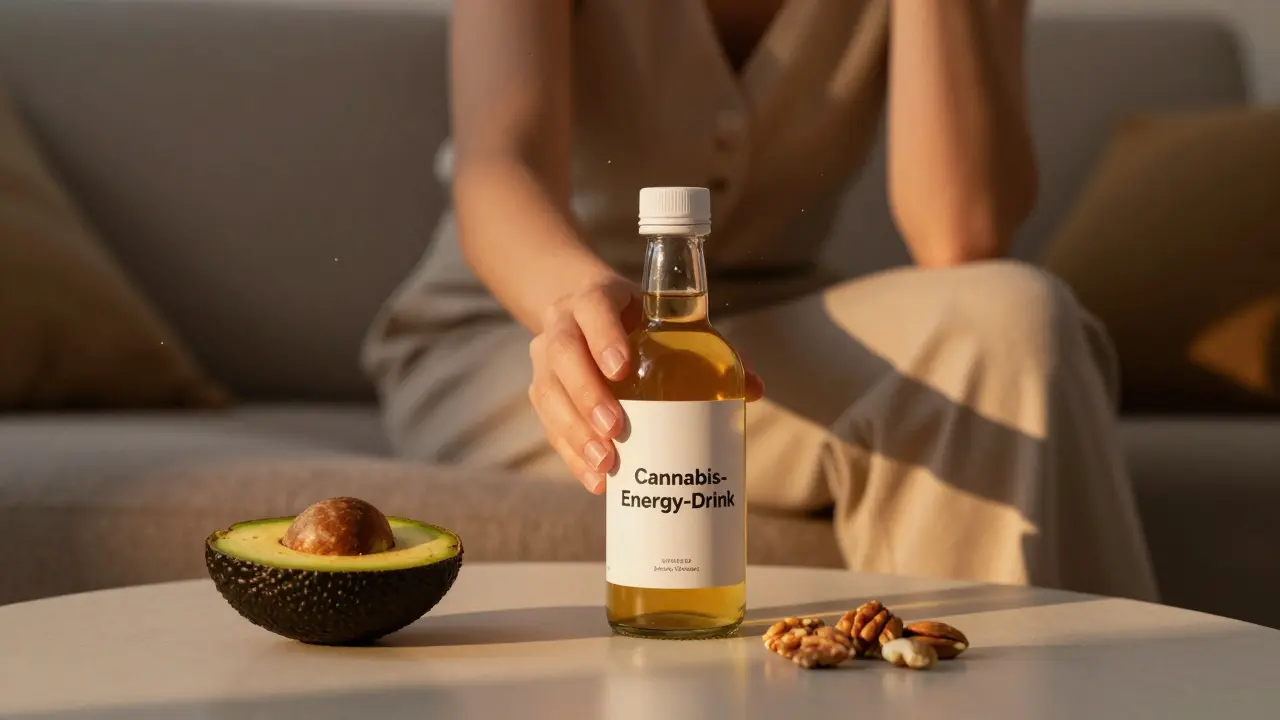 Wie lange hält der High von einem Cannabis-Energy-Drink an?