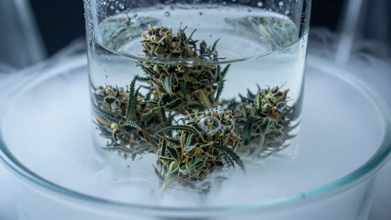 Was ist Iced Cannabis? Alles über THC-Getränke im Eis